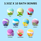 10 Pack Bath Bomb Gift Set Online Sale - MG Wellness Shop