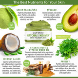 Ingredients Of Avocado Green Tea Face Mask - MG Wellness Shop